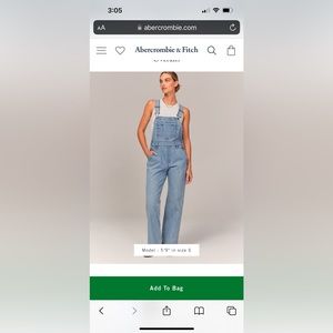 Abercrombie and Fitch Overalls Women’s